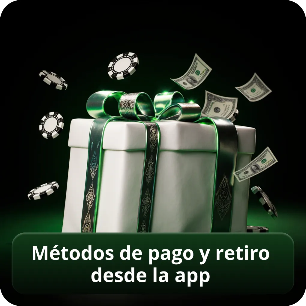 Métodos de pago y retiro desde la app de apuestas deportivas