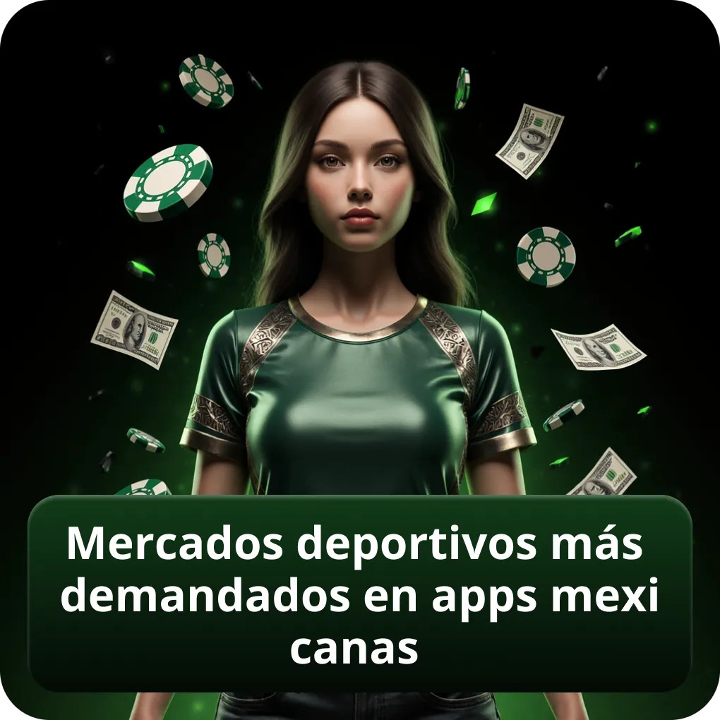 Mercados deportivos más demandados en apps de apuestas deportivas mexicanas