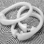 Gancho para cortina de baño.