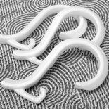 Gancho para cortina de baño.